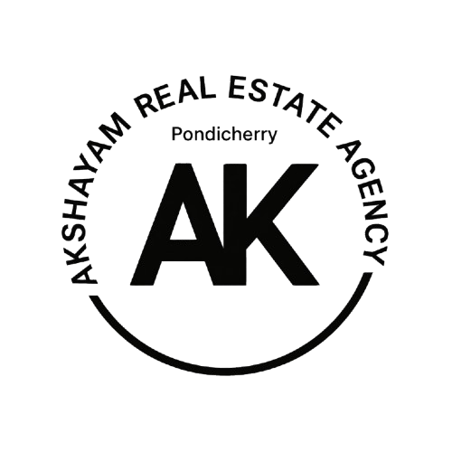 Pondicherry Akshayam Real Estate Agent Logo